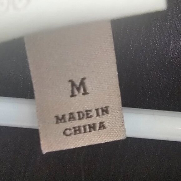 Knox Rose Black Embroidered Shift Dress Floral Boho Retro Festival M - Picture 11 of 13